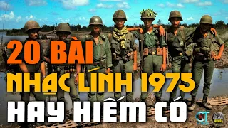 20 BÀI NHẠC LÍNH RẤT HAY, LK RUMBA NHẠC LÍNH XƯA 1975 HAY HIẾM CÓ NGHẸN NGÀO CON TIM