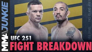 UFC 251 Fight  Breakdown: Yan vs. Aldo