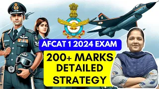 AFCAT 1 2024 Exam | How to score 200+ Marks in AFCAT | STRATEGY video in NDI Defence Tamil