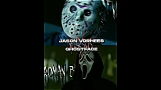 JASON VORHEES RUNS THE GAUNTLET PT.2 ||Jason (FVJ) vs. Ghostface (Roman Bridger) #shorts #edit