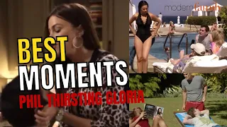 BEST MOMENTS Of Phil Dunphy Thirsting Gloria!  | Modern Family