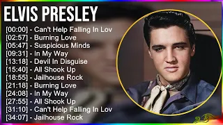Elvis Presley 2024 MIX Grandes Exitos - Can't Help Falling In Love, Burning Love, Suspicious Min...