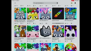 How to find pet simulator z link