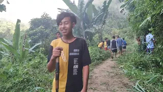 khoupum waterfall cleanliness drive by ##Satudai Students Union## on 4/9/2021