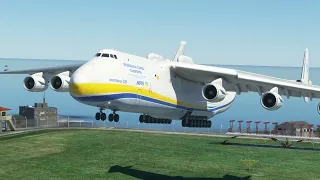 MSFS2020 An-225 RKPK LANDING 2023 09 27   23 57 29 03