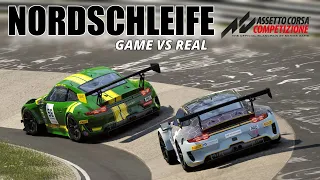 Nordschleife Onboard. ACC vs Real GT3 Onboard.