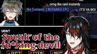 Ike raids at Vox's stream at the perfect time [ NIJISANJI EN ]