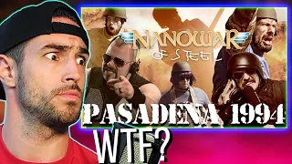 SABATON & NANOWAR OF STEEL - Pasadena 1994 - Reaction