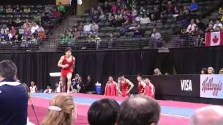 Guanhua Wu - Vault - 2012 Kellogg's Pacific Rim Championships