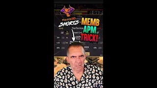 MEMB'S APM TRICK? Ganji - Capoch APM - RedBull Legacy Deciders #shorts