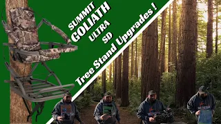 Summit GOLIATH Ultra SD - Tree Stand Upgrades