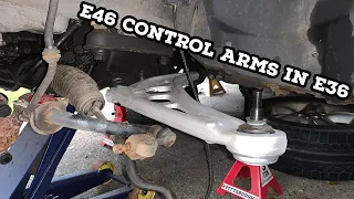 How To: Install E46 Control Arms in E36