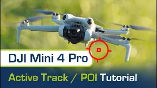 Alle Funktionen von Spotlight, Active Track und POI der MINI 4 PRO! | Tutorial