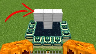 what if you create iron golem in end portal?