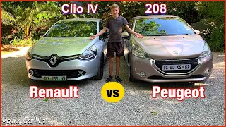 2017 Renault Clio IV vs 2016 Peugeot 208