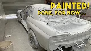 MY R32 GTR FINALLY HAS CLEAN PAINT! - JOURNEY TO GLOSS