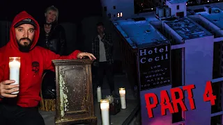 OVERNIGHT in HAUNTED CECIL HOTEL: Opening the Dybbuk Box