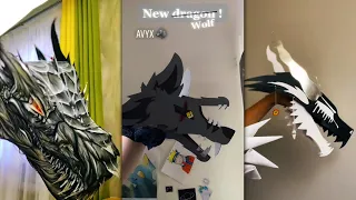 😱THE AMAZING Paper Dragon 🔥Puppet TikTok Compilation #19