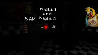 FNAF: Coop - Night 1 and Night 2 Solo (FNAF 1)