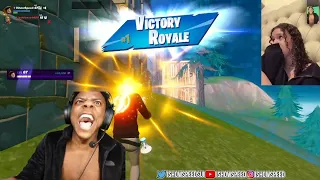 iShowSpeed & His GF Get Their 1st Fortnite Win 😂