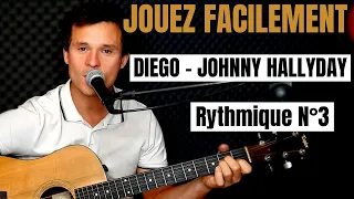 JOUEZ FACILEMENT Diego de Johnny Hallyday à la guitare