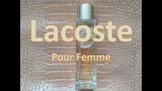 Lacoste Pour Femme #lacoste #parfum #парфюмерия #люкс #ароматы #parfums #ароматы #обзор #отзыв #asmr