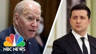 Biden Holds Critical Call with Ukraine President As Russia Tension Escalates