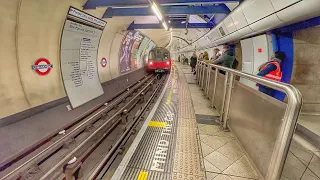 London Underground Northern Line at Embankment Station | Announcement Mind the Gap