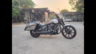 Vulcan 900 / custom build touring style / bugbike shop