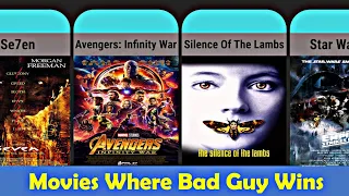 Movies Where The Bad Guy Wins | Comparison