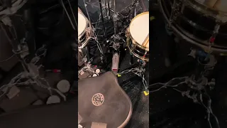 What drum gear Vinny used at the night of worship