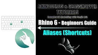 Rhinoceros 6 Tutorial I Aliases I Rhino Command Shortcuts I Beginners Guide I Quick Tipp I Beginner