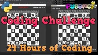 I tried coding for 24 hours straight - Creating Online Multiplayer Chess with Python