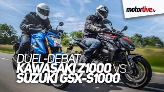 DUEL/DEBAT | SUZUKI GSX-S1000 vs KAWASAKI Z1000