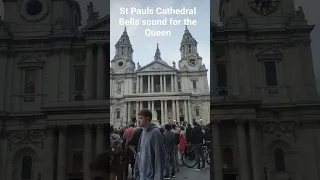 St Paul's Cathedral Bells Ring for the Queen