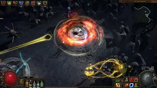 Path of Exile 3.7 - Cyclone vs Uber Elder - Legion League