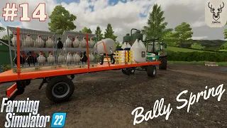 Moving to MY NEW FARM! | Spraying & Cutting | Bally Spring | FS22| Timelapse #14