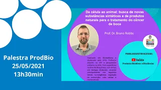 ProdBio - Da célula ao animal: substâncias sintéticas e naturais para o tratamento do câncer de boca