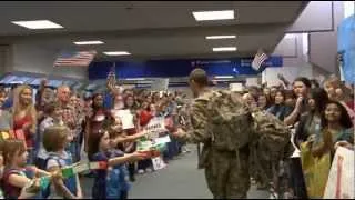 Troops at DFW Mar 3 2012