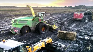 FORAGE HARVESTER in the MUD | 2020 Corn Silage in France | Short History