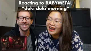 Reacting to BABYMETAL "doki doki morning"MV