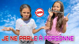 J'AI PARLÉ À PERSONNE PENDANT 24H 🤐(challenge)