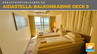 Balkonkabine in bester Lage auf AIDAstella! Balkonkabine 9220 direkt am Theatrium - AIDA Cruises