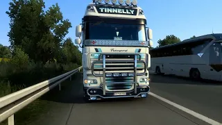 Звук открытой трубы DAF XF 105 для Euro Truck Simulator 2 v1 45 x