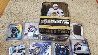 Another Inferno $10 Tin of 2021-22 Series 2 Hockey & Giveaway