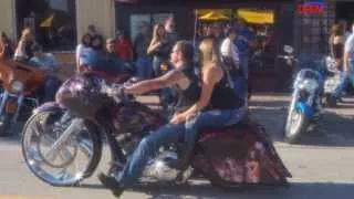 MOTORCYCLES BAGGERS AT DAYTONA 2014