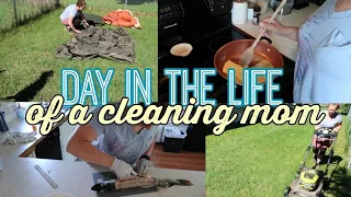 DITL of a Cleaning Mom // Cleaning Motivation // Mobile Home Living