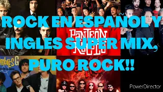 Rock en español y inglés super mix, la mejor música rock en español