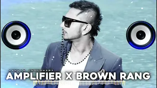 Amplifier x Brown Rang dj song || hard bass ||honey singh x imran khan || MDP DJ || HINDU DJ SOUND