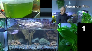 Der Aquarien Film mit vielen Neuigkeiten in und um Fische mit neuem Aquarium, Artemia und Salzwasser